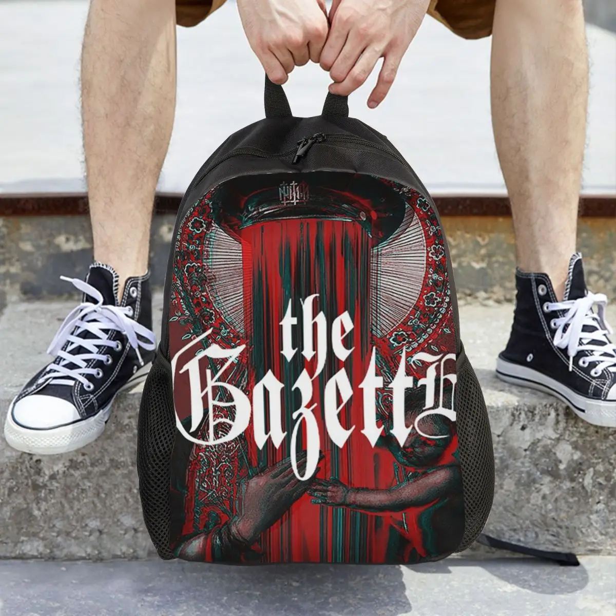 

The Gazette Collection Backpack Daypack Large Capacity Children BookBag School Bag Shoulder Bags for Men Women