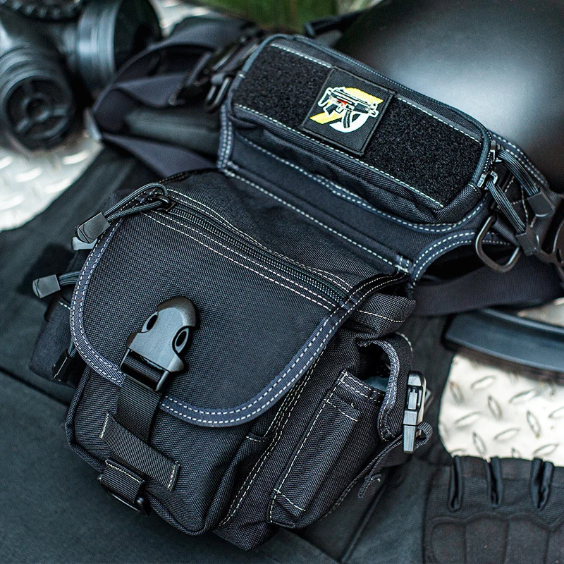 

Parrot Multifunctional Tactical Waist & Leg Bag, Unisex Crossbody Saddle Bag for Sports, Outdoor Activities, Cycling and Motorcy
