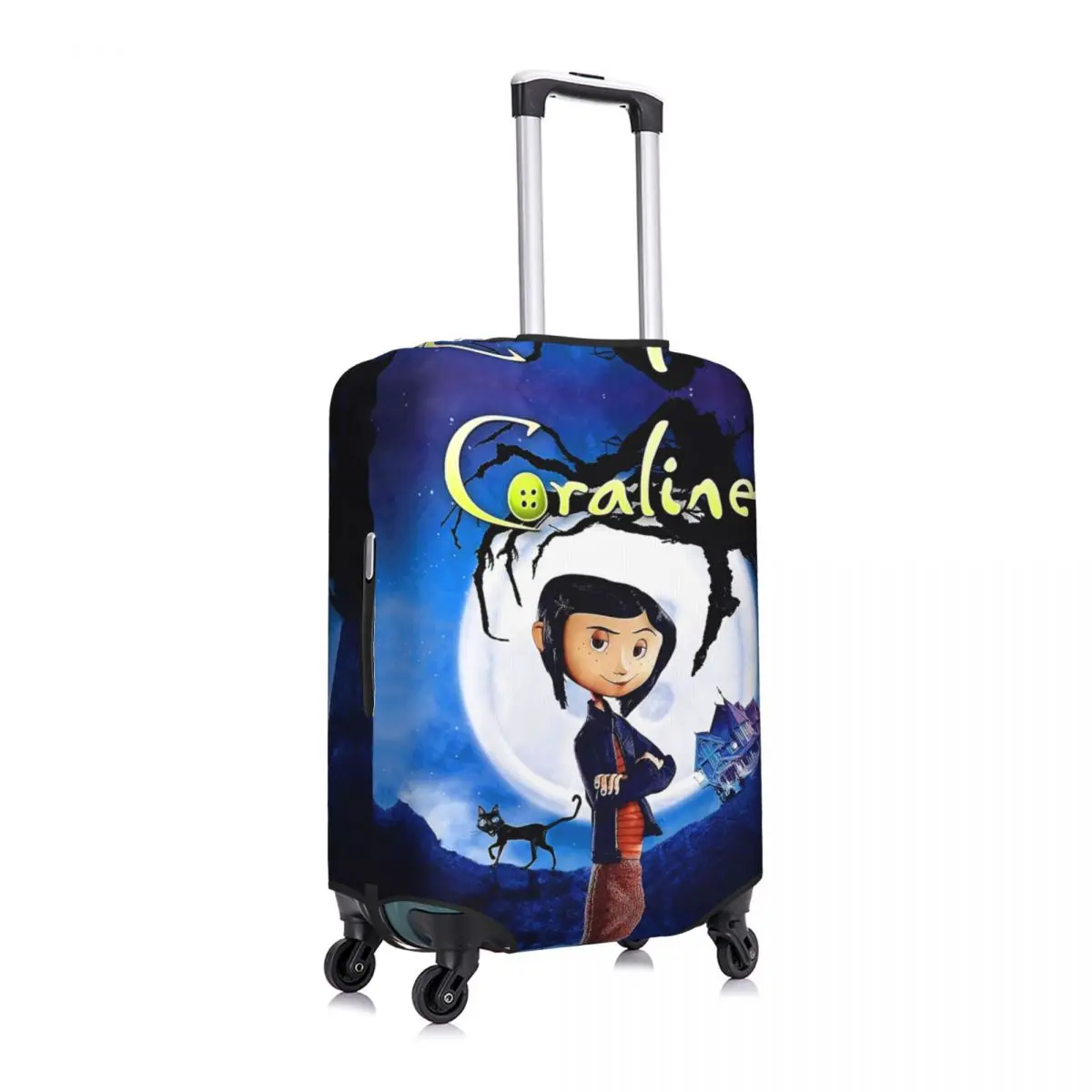 Halloween Coraline Mala Capas, Filme Horror Bagagem Capa, Protetor À Prova De Poeira, Viagem, Moda