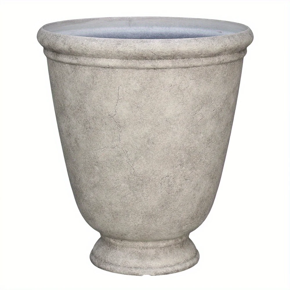 

Resin grower, 16 in x 16 in x 18 in, perfect for succulents, flowers and other small houseplants