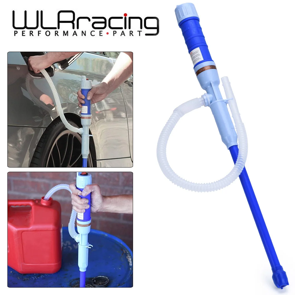 Multi-use Liquid Fuel Transfer Siphon Pump 1.5GPM High Flow Gasoline Diesel 2D Battery Power Operated Handheld Automatic