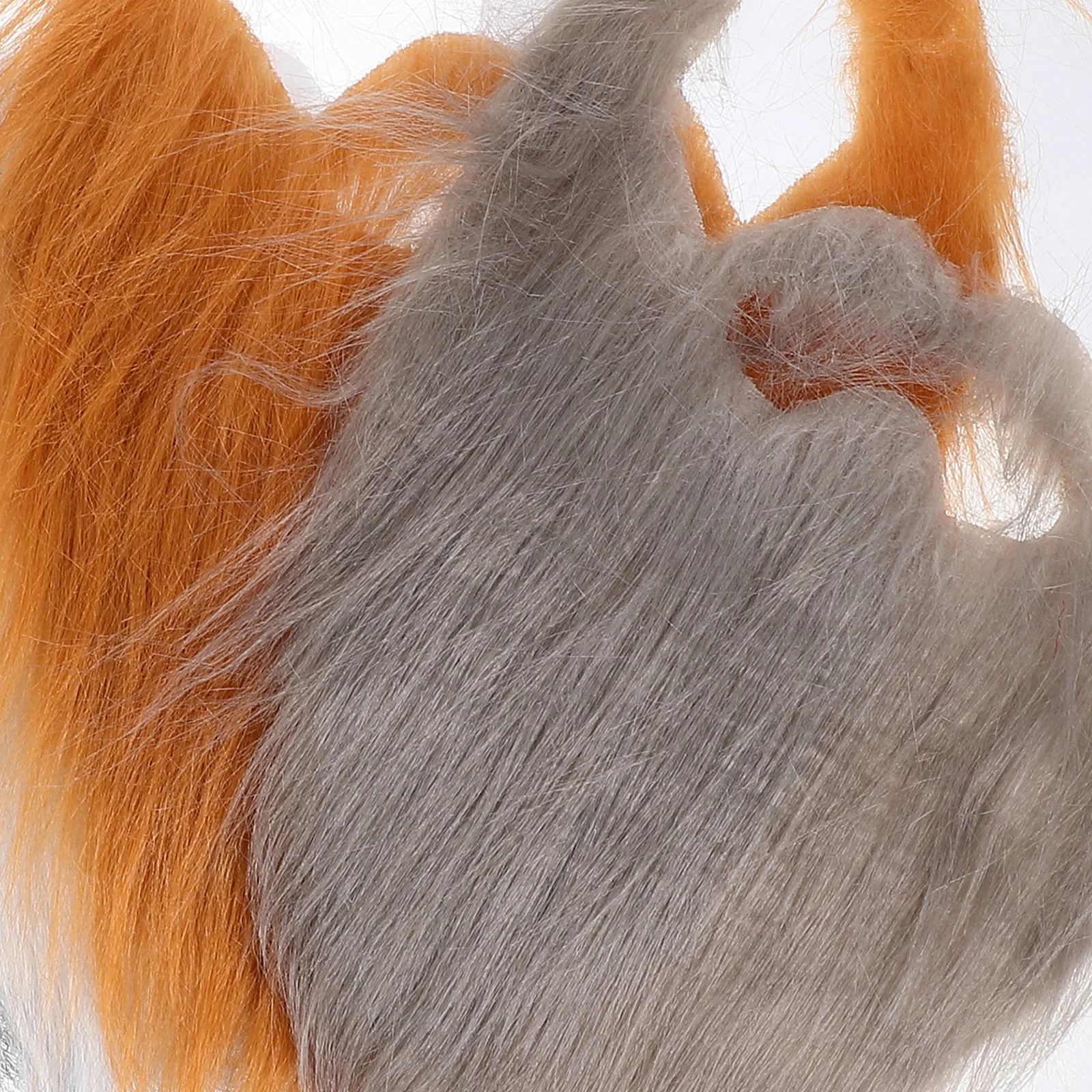 4 قطع سانتا اللحية كيت عيد الميلاد اللحى وهمية للرجال عطلة حزب الدعائم خفيفة الوزن مطاطا تأثيري اكسسوارات زي الإمدادات #6