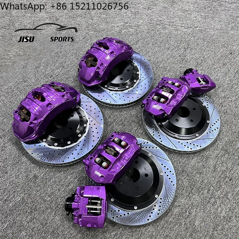 Full Set 19z 4pot 6 Piston Caliper Upgrade Kit BBK Handbrake 355-400mm Rotor for Toyota 86 Lixiang Byd Song Plus Song Pro