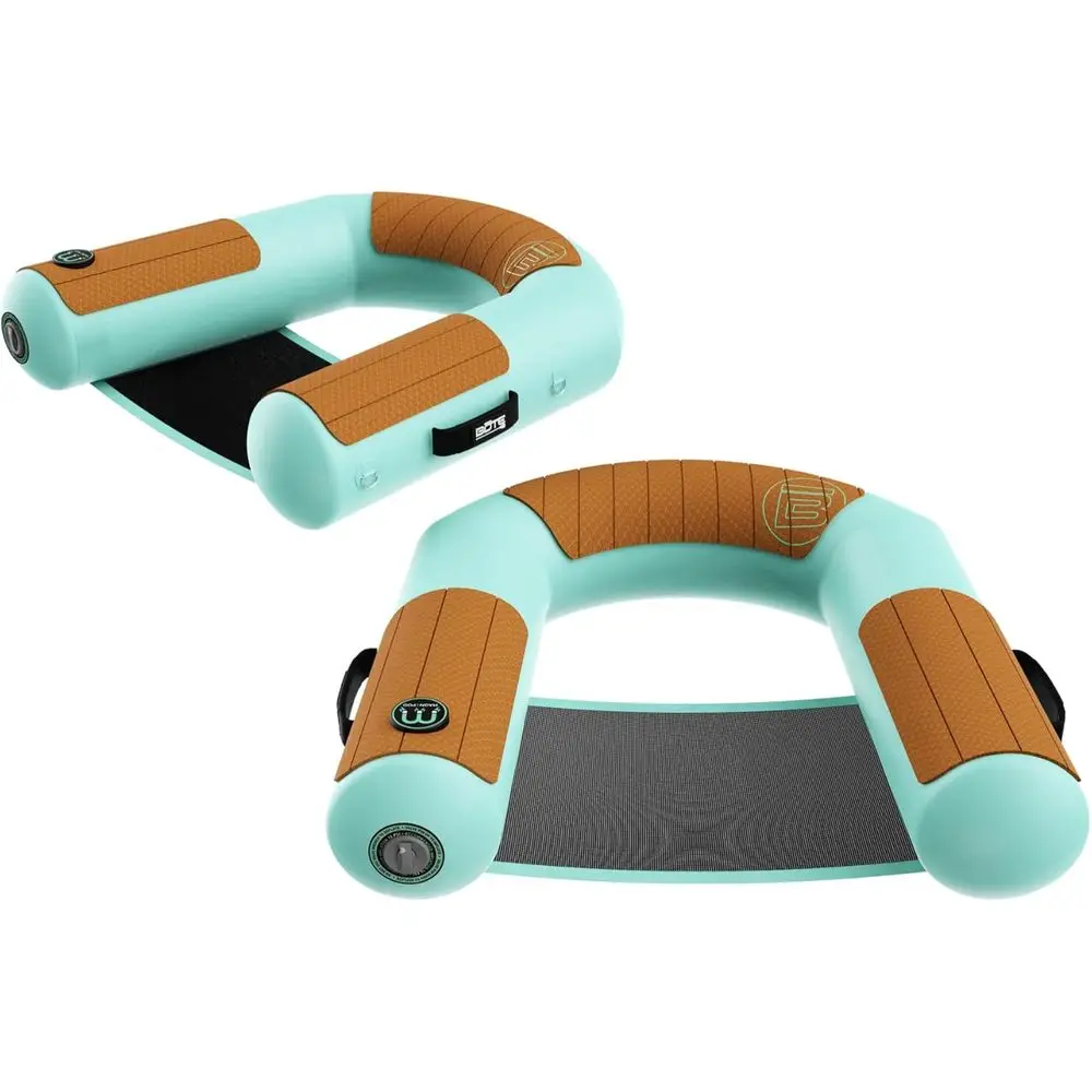 

Inflatable Lounge Chair for Pool, Beach, and Lake - Family-Friendly, 4-Person Capacity, Multiple Color Options, Includes Carry B
