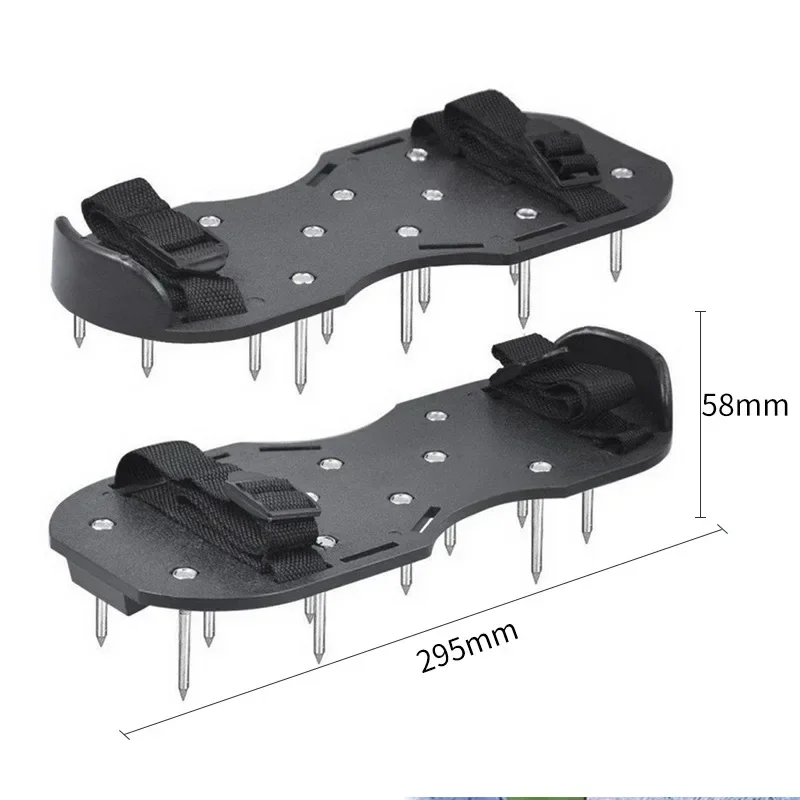 Garden Spikes Grass Scarifier Shoes Plastic Plate Spikes Garden Grass Shoe Scarifier Shoes Garden Use