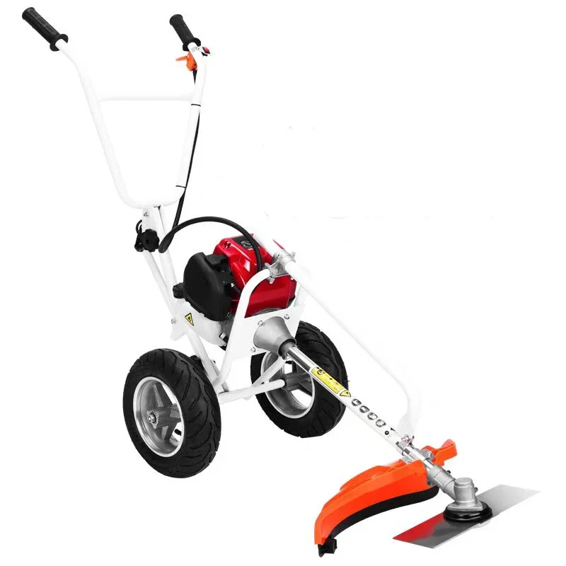 Four-stroke GX35 Quality Multi Tool Brush Cutter 37.7CC Engine Petrol Trimmer Grass Cutter Mini Tiller ,Grass Tiller