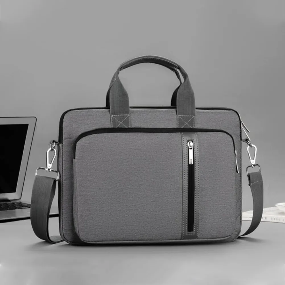 Laptop Bag 15.6 Inch Shockproof Protective Pouch Handheld Shoulder Messenger Case Computer Storage Notebook Handbag Adjustable