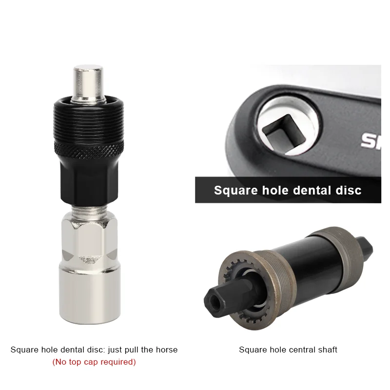 Bicycle Bottom Bracket Removal Socket Cycling Crank Pedal Puller Remover Repair Extractor Bike Universal Removing Tools Parts