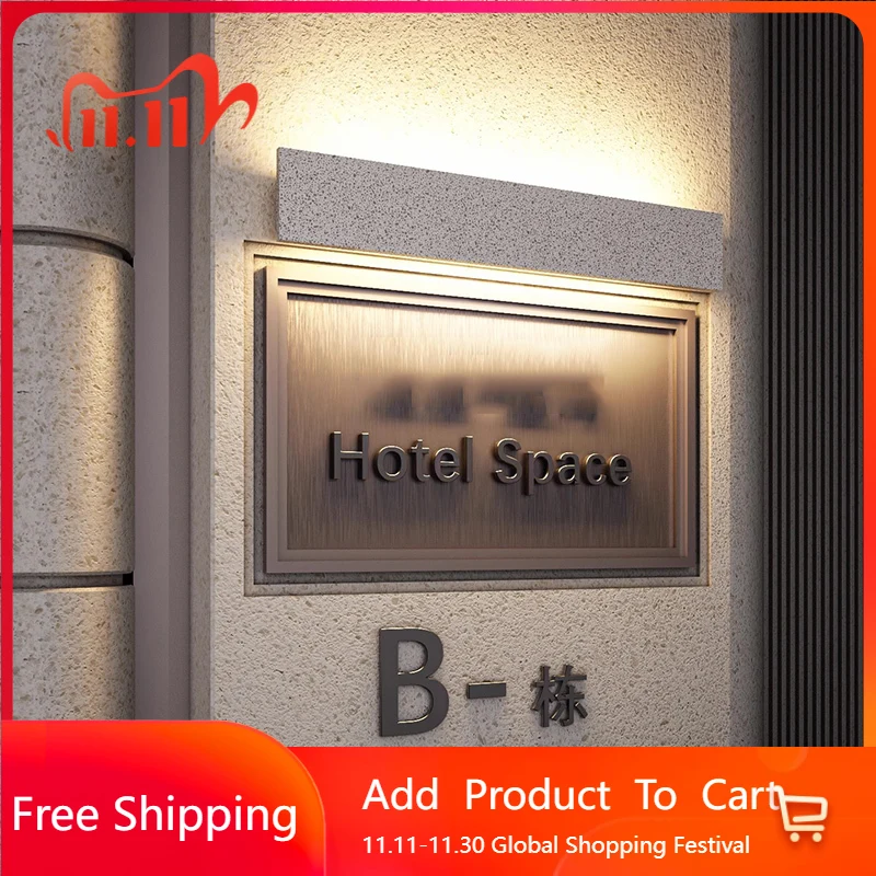 

Garden Accessories Lighting Modern Display Luxury Decoration Designer Hallway Outdoor Light Creative Garden Light Wall Decor