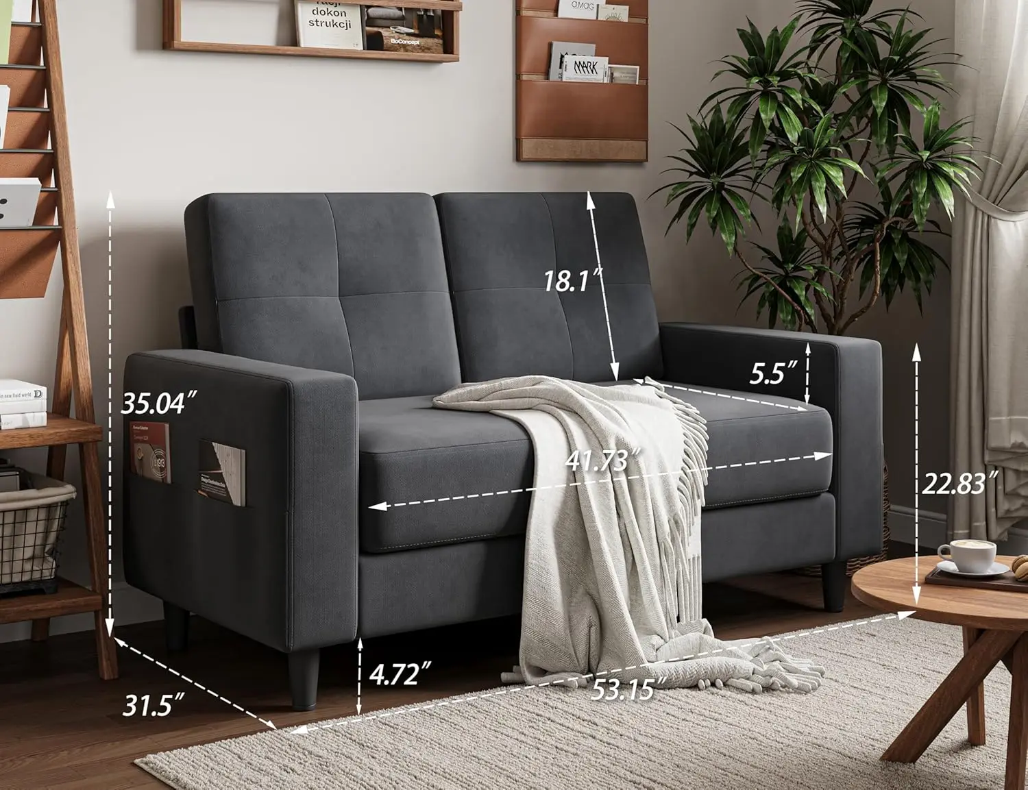 Thumbnail 2 - #26 Best Rated Modern Fabric Sofas to Buy in 2026