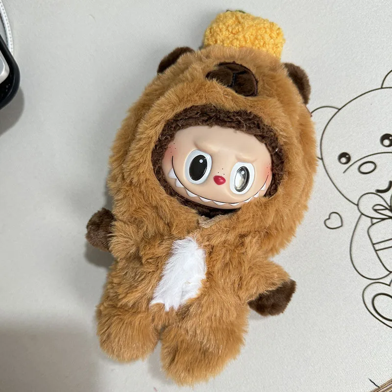Vêtements de poupée Labubu, accessoires Cos Capybara, jouets pour Fans, cadeau pour enfants