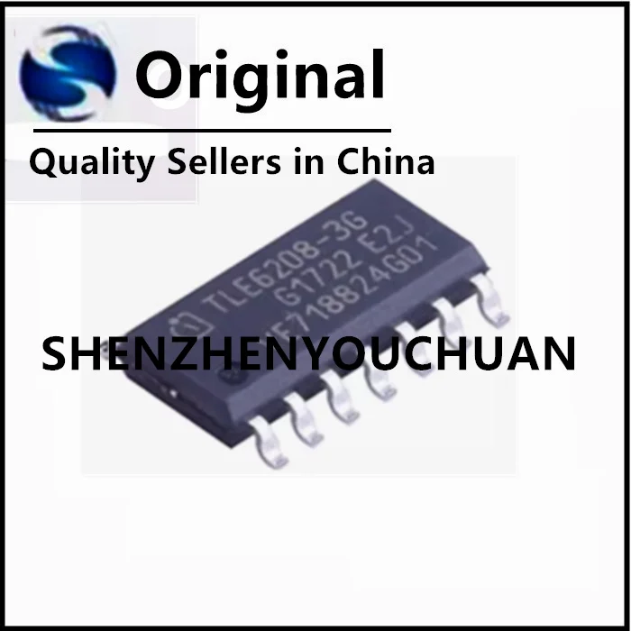 (1-100piece)TLE6208-3G TLE6208-3G   TLE6208   SOP14    IC Chipset New Original