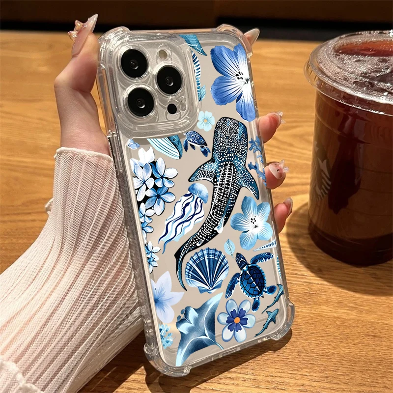 Shark Whale Stoßfeste Transpar – Phone Cases Xiaomi 15T Bewertung und Preis