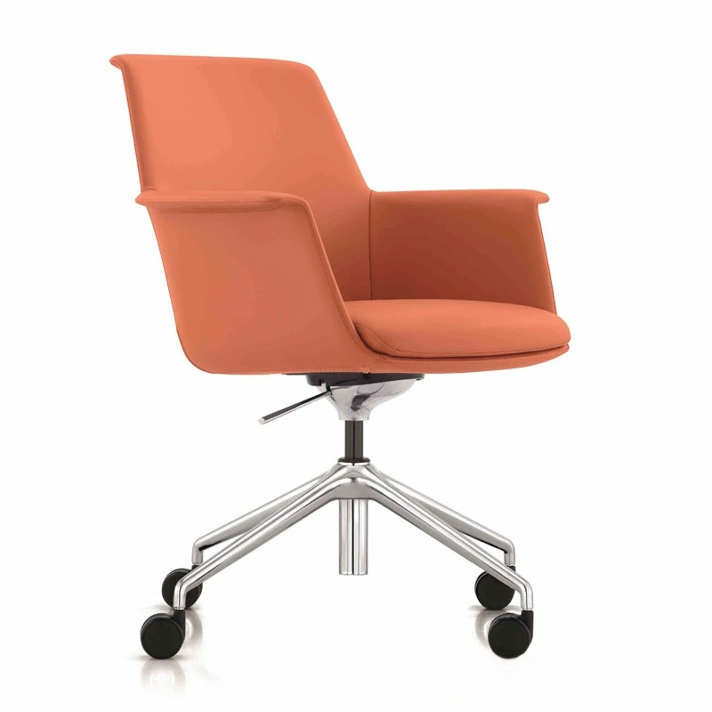 

Conference Chair Leather Negotiation Business Reception Front of Class Waiting Chair Staff