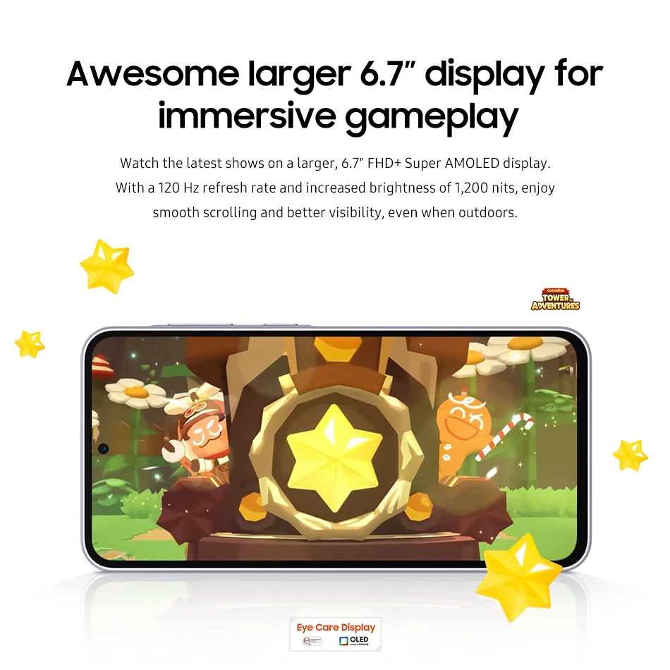 هاتف Samsung Galaxy A36 5G الذكي 128GB 256GB 50MP OIS كاميرا Snapdragon 6 Gen 3 ثماني النواة شاشة Super AMOLED