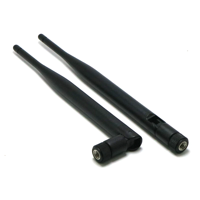 1 set 6dBi 2.4GHz 5GHz Dual Band WiFi SMA antenna + 1x15cm U.FL / IPX to SMA-KY Cable Router glue stick antenna