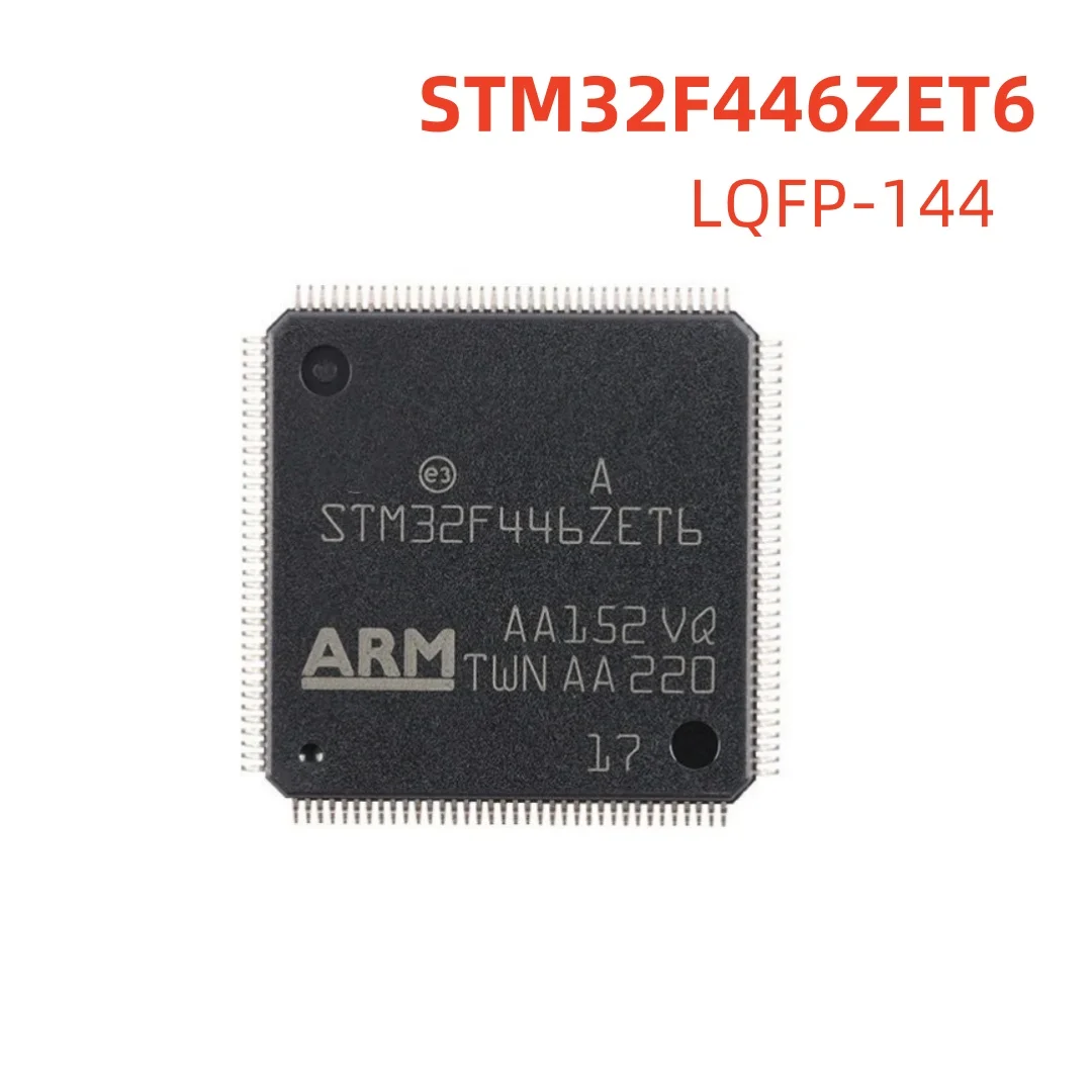 （5PCS）100% NEW STM32F446ZET6 STM32F446 LQFP-144 32-bit ARM Microcontrollers - MCU