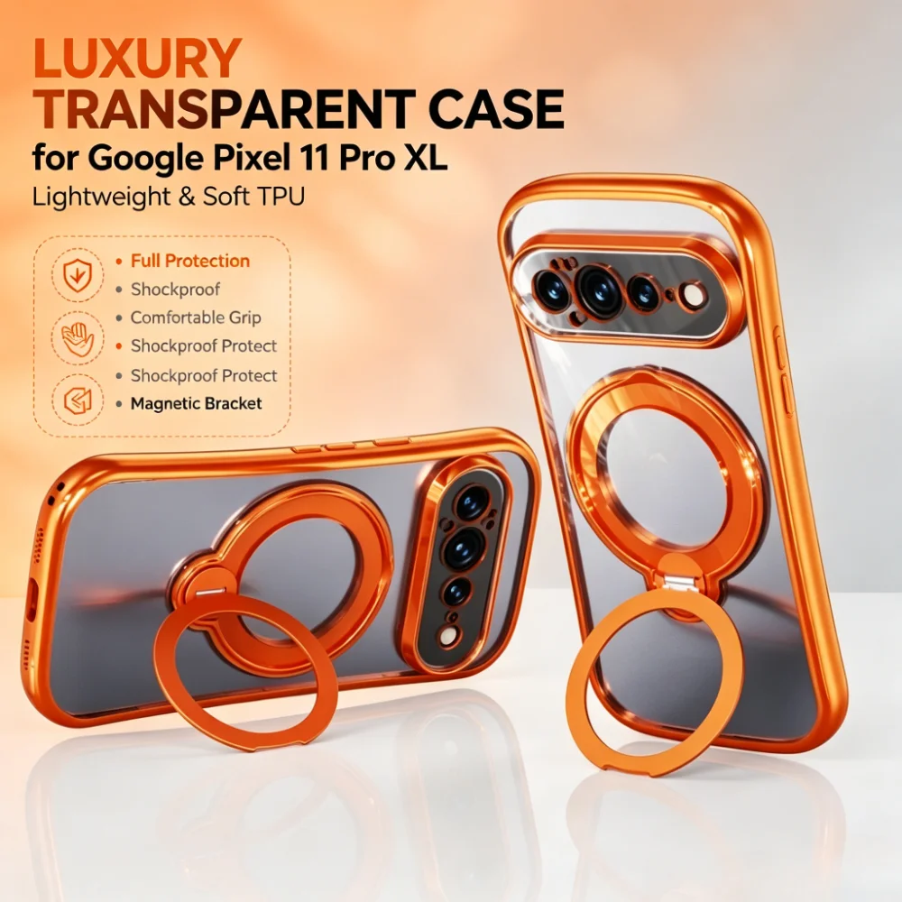 Luxury Plating Case - Luxe glanzende schokbestendige hoes voor Google