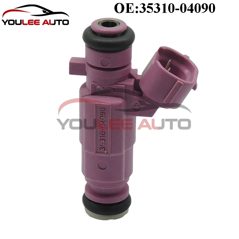 

6PCS 35310-04090 3531004090 35310 04090 Fuel Injectors Nozzle For Hyundai Kia Flex 1.0L Hb20 Picanto 1.0L Car Accessories