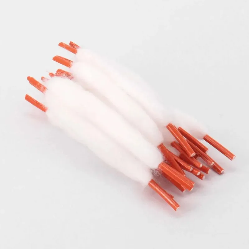 20 قطعة سلك لفائف مسبقة الصنع المواضيع العضوية Vape القطن شرائط رباط الحذاء DIY بها بنفسك RDA RTA RBA البخاخة خزان السجائر الإلكترونية