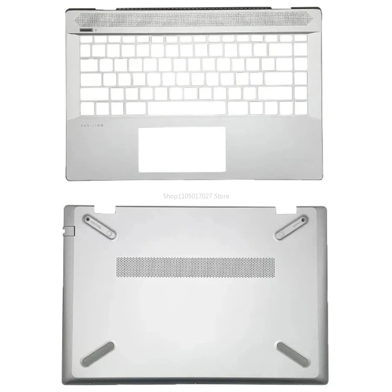

Laptop Case For HP Pavilion 14-CE TPN-Q207 Palmrest/Bottom Case Upper Cover Lower Shell Silver L19174-001 L19181-001 L19190-031