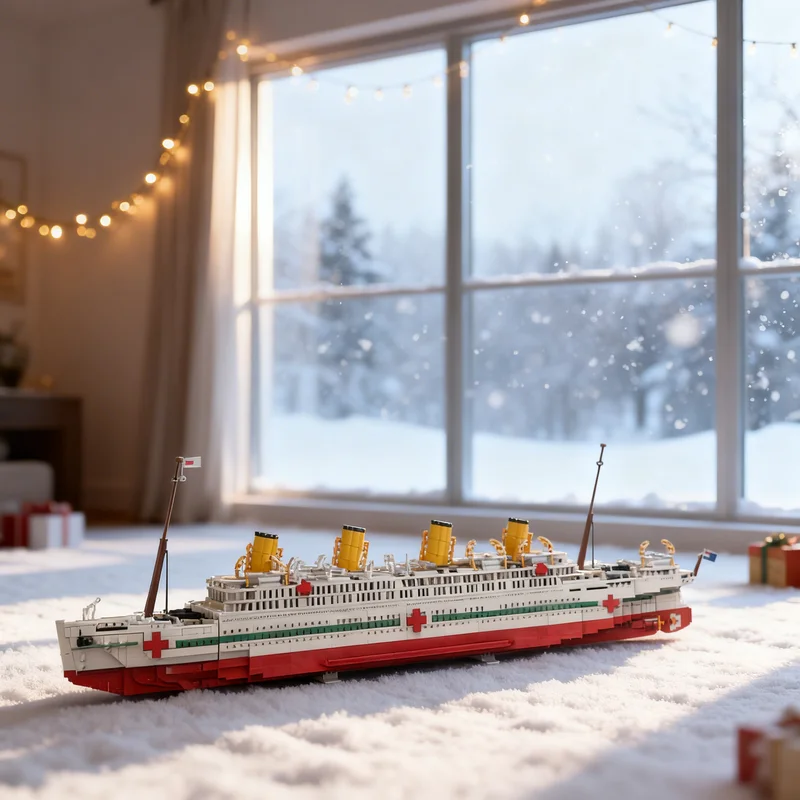 

3483 детали MOC HMHS Britannic: Конструктор-модель для творчества, подарок, декор для дома и офиса, для взрослых и детей, премиум-класс