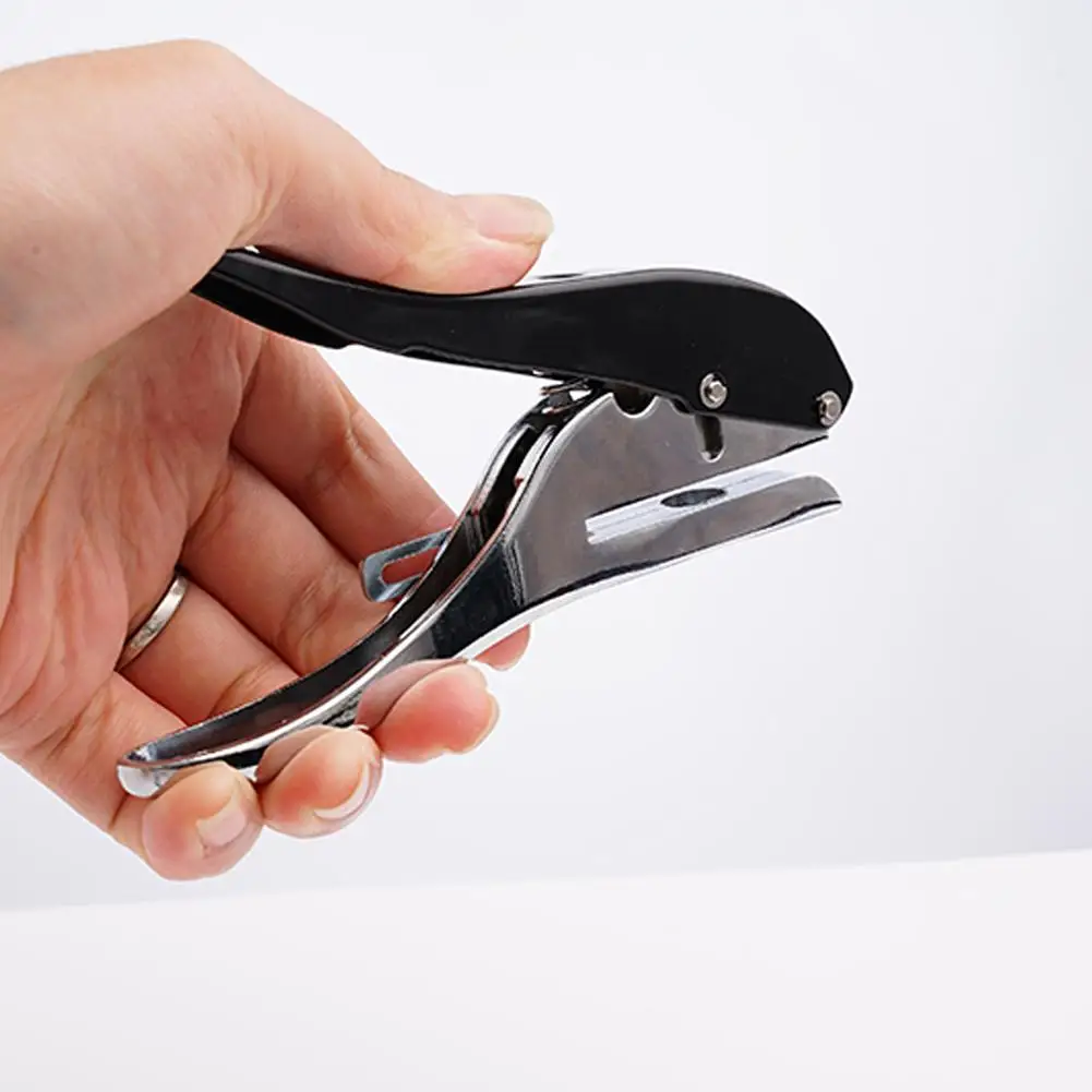Manual Edge Band Puncher Plier 8/10mm Hole Card Punching Tool For Plastic Sheet Paper PVC ABS Opener Nail Hole Masking Plier