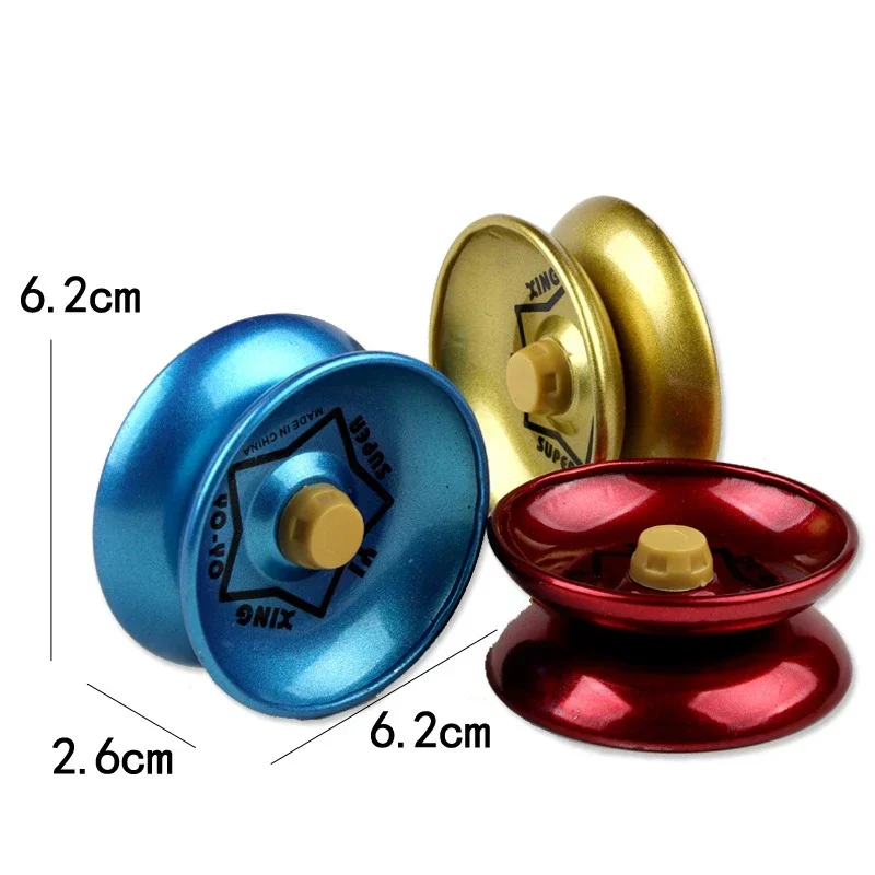 1Pc Professional YoYo Aluminum Alloy String Trick Yo-Yo Ball Bearing for Beginner Adult Kids Classic fashion interesting Toy