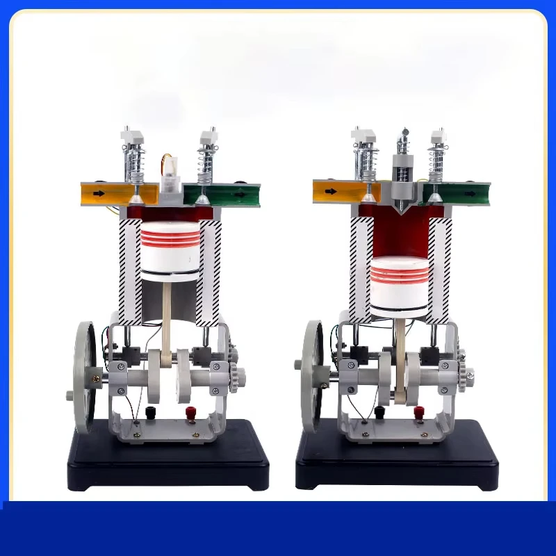 Fuel Engine Four Stroke Internal Combustion Engine Model 31009 Diesel Engine Model, Physical Science Experiment Teaching Aid