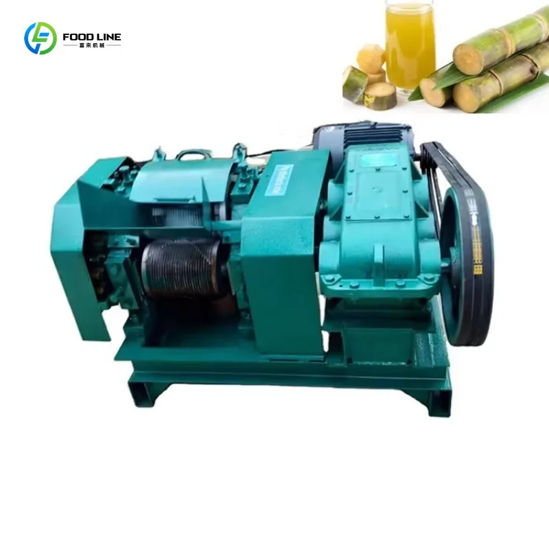 Customized High Power Sugarcane Juicer Industrial Heavy Duty Sugarcane Crusher Machine For Factory Production