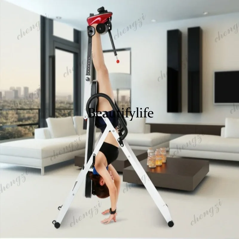 Inverted machine Household Angle Adjustable Inverted crane Indoor fitness equipment Stretching machine