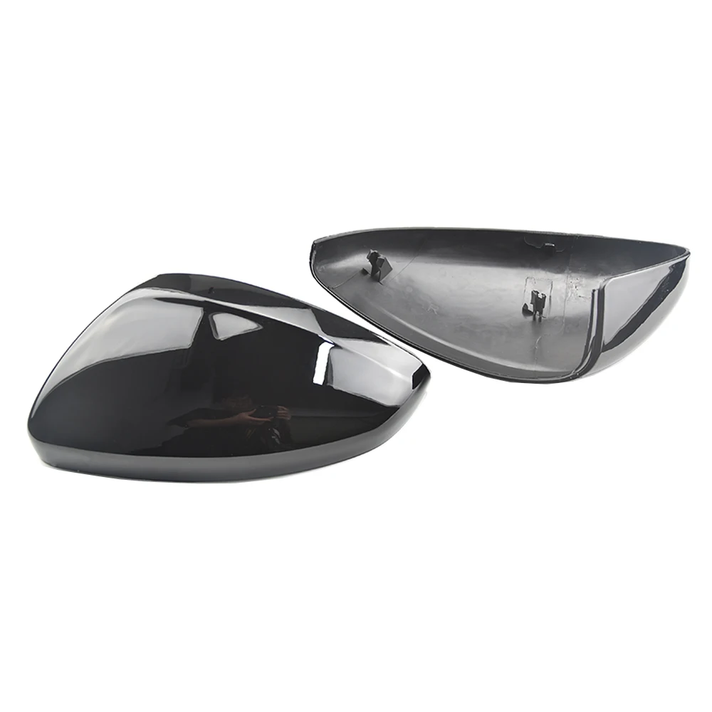 

2Pcs For Peugeot 208 / 2008 2012-2018 Side Door Rearview Mirror Cover Trims Car Accessories Left + Right Side Replacement Style