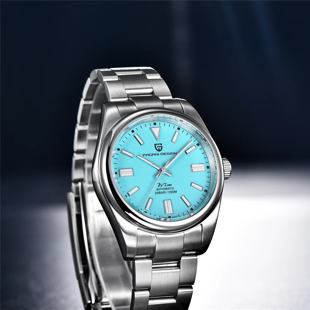 2024 PAGANI Design New 39mm Men\'s Mechanical Watches NH35 Automatic Watch Sapphire Stainless Steel 20Bar Waterproof Reloj Hombre