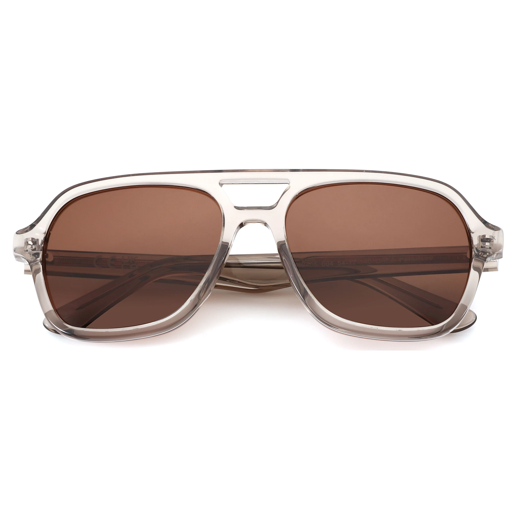 ZENOTTIC 2025 Trend Aviator Polarisierte Sonnenbrille, handgefertigt, Acetat, UV400-Schutz, Piloten-Sonnenbrille für Damen und Herren – Detail 24