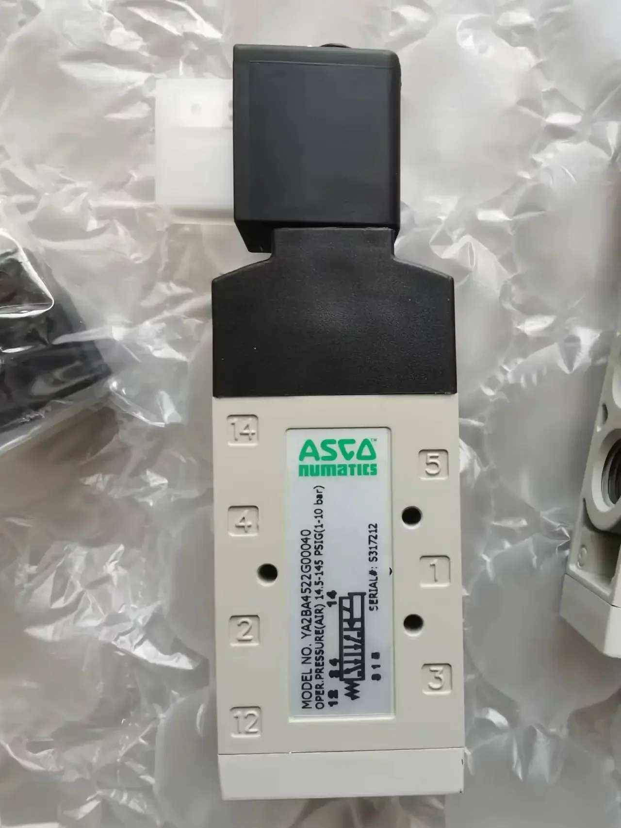 ASCO G652APBP4G119HN صمام تخفيض الضغط P22BG04G صمام تخفيض ضغط المرشح