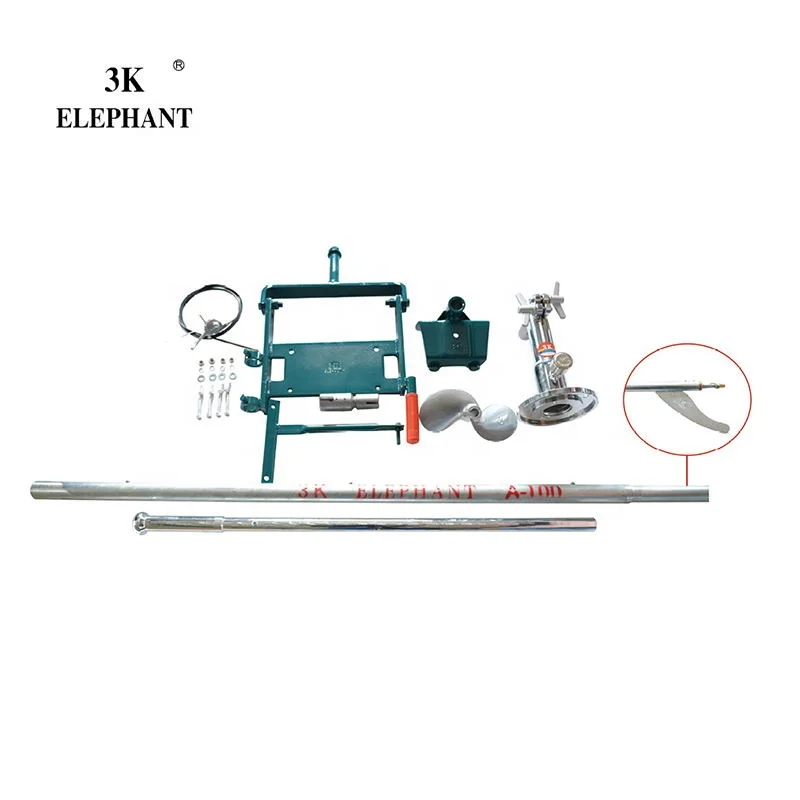 Hélice de eje largo para motor 8-16hp