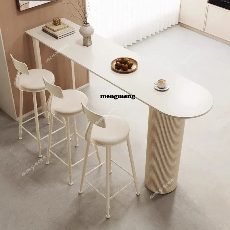 

E182 Industrial Counter Bar Tables Cocktail Side Kayak Bistro Long Bar Tables Reception Party Desk High Furniture Mesa Para