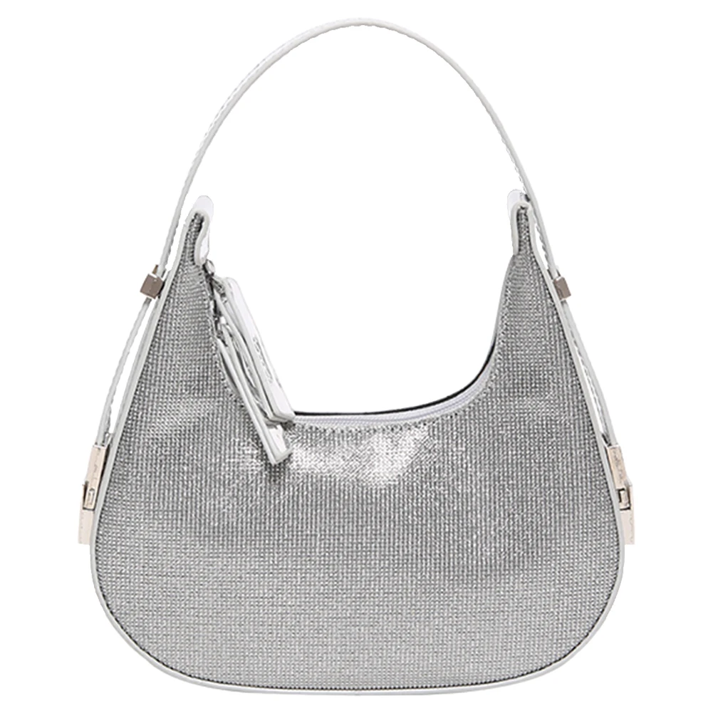 

Crescent Shoulder Bag Top Handle Handbag Y2k Hobo Bag Fashion Ladies Underarm Bag for Women Work Shopping Travel