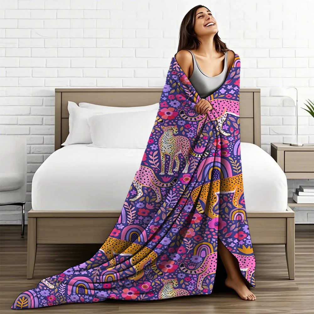 European Classical Flannel Bed Blankets Experience So Lucid Discovery So Clear Bedsheet Bedspread Blanket For Students Car Sofa