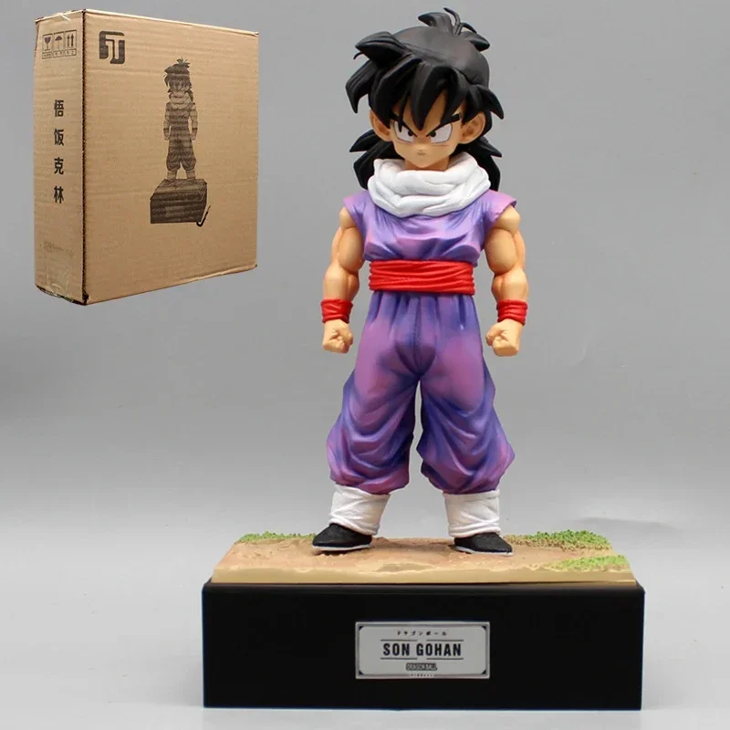 EE01 Dragon Ball Z figura de acción Anime Son Gohan Figuras juguetes Manga estatuilla 22 cm GK estatua muñeca periférica modelo adornos y 0Ww