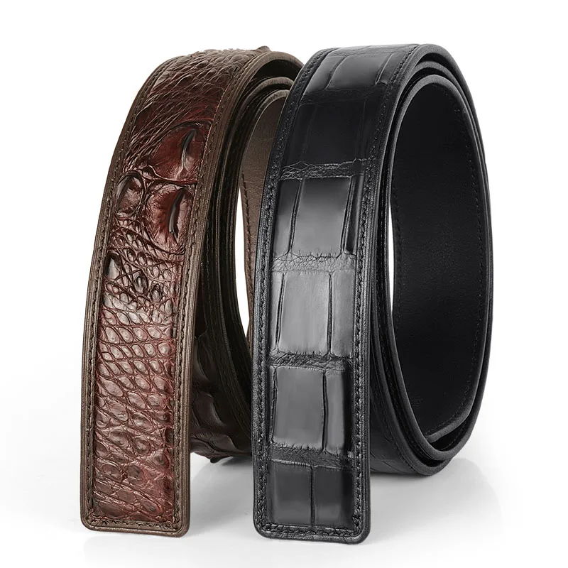 Leather top layer men's belt Fashion casual student youth Korean version all wear denim belt