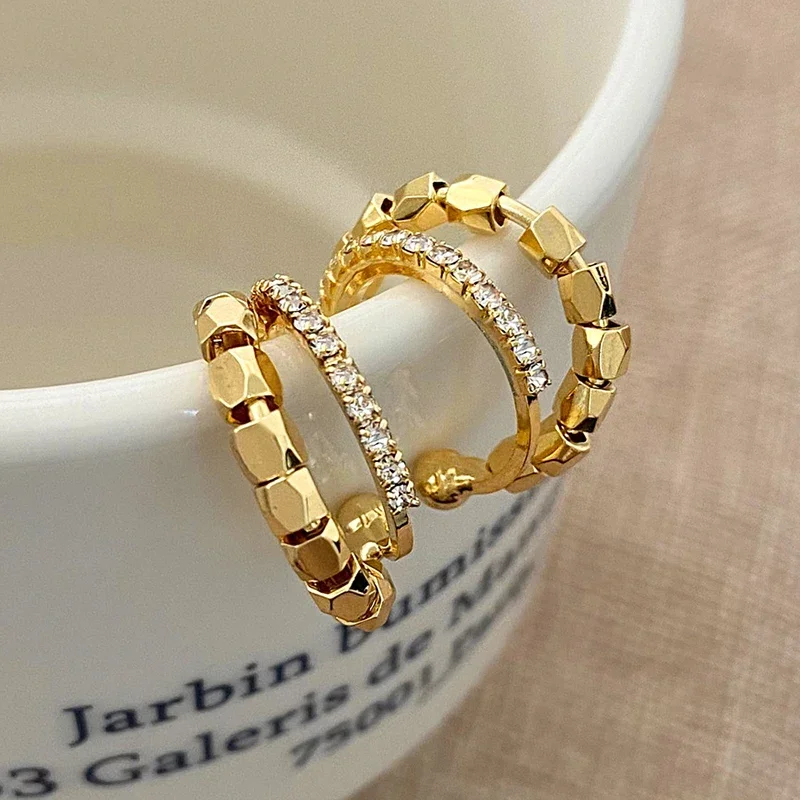 

Real 925 Sterling Silver Zircon Letter C Stud Earrings for Women Minimalist Trendy Fine Jewelry Personality Accessories