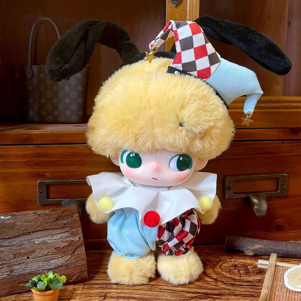 

Только одежда подходит для одежды DIMOO WORLD. Популярный комплект джинсовых комбинезонов Creative Clown Star Biscuit.