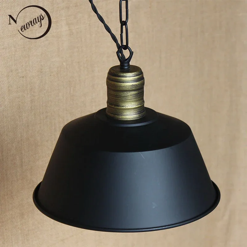 

hanging Hardware Lighting lights Loft retro Industrial metal shade pendant lamp illumination For Kitchen/bar coffee lights