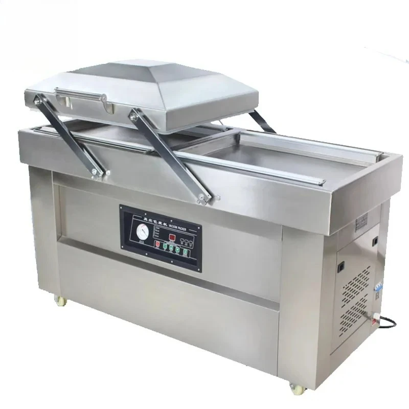 

Customizable Sealer Vacuum Food Automatic Double Chamber Flat Vaccum Packer Saver Bags