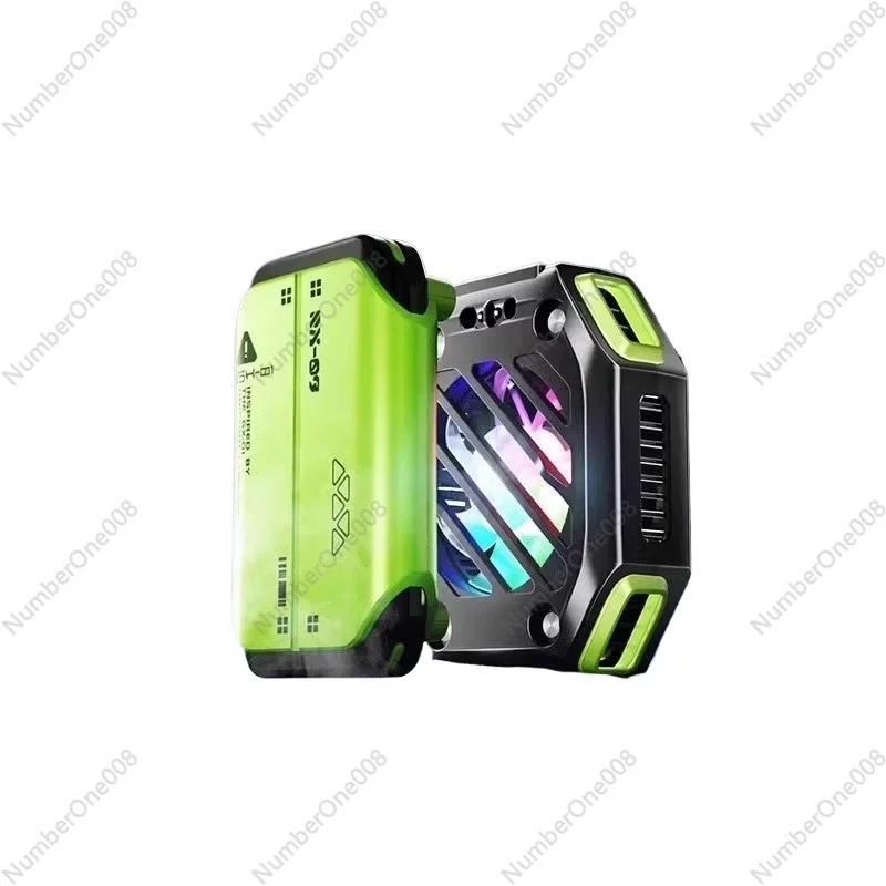 2025 New Wireless Charging Phone Cooler Magnetic Refrigeration No Plug-in Ideal for Gaming Live Streaming