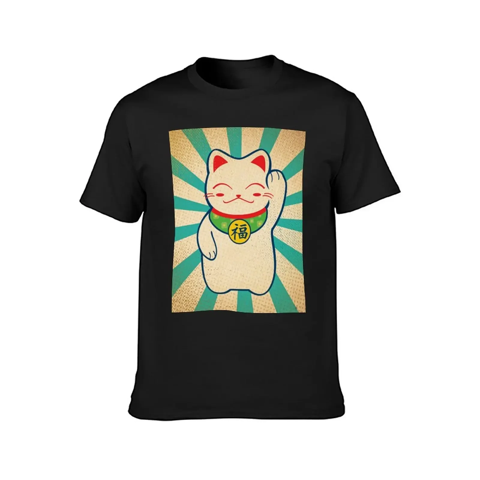 Lucky Cat - Maneki-neko - Essential T-Shirt Man t-shirt basketball graphic tees graphic tee shirt graphics t shirts for men