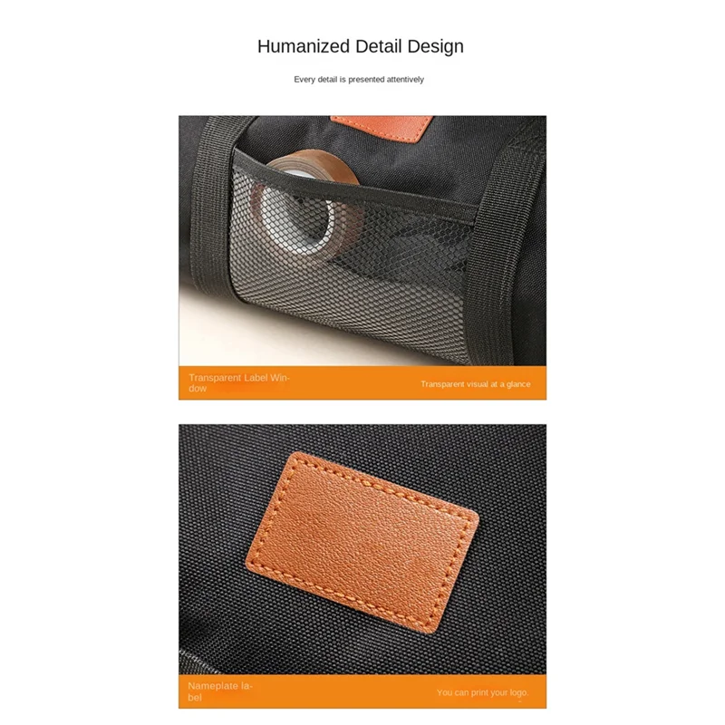 

AEE3-Multifunctional Portable Tool Bag Large Capacity Waterproof Electrical Carpentry Repair Installation Tool Storage Bag