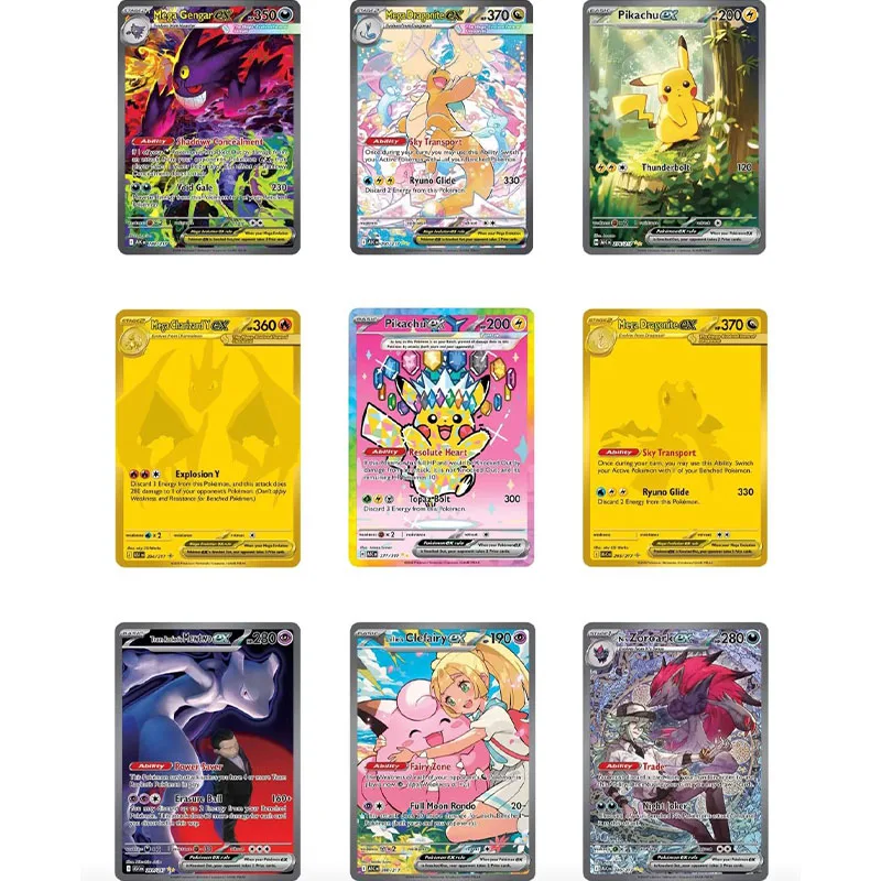 In Stock 100% Original New Pokemon Ascended Heroes Booster Bundle English Version MEGA EVOLUTION M2.5 PTCG Card Collectible Game