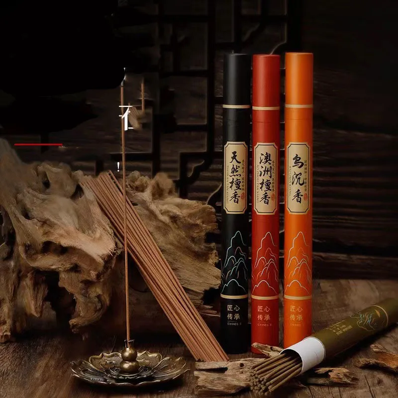 Natural Old Sandalwood Incense Gift Box Set, Aromatherapy Aroma Stick, Scented Scent Meditation, 10Pcs image 6